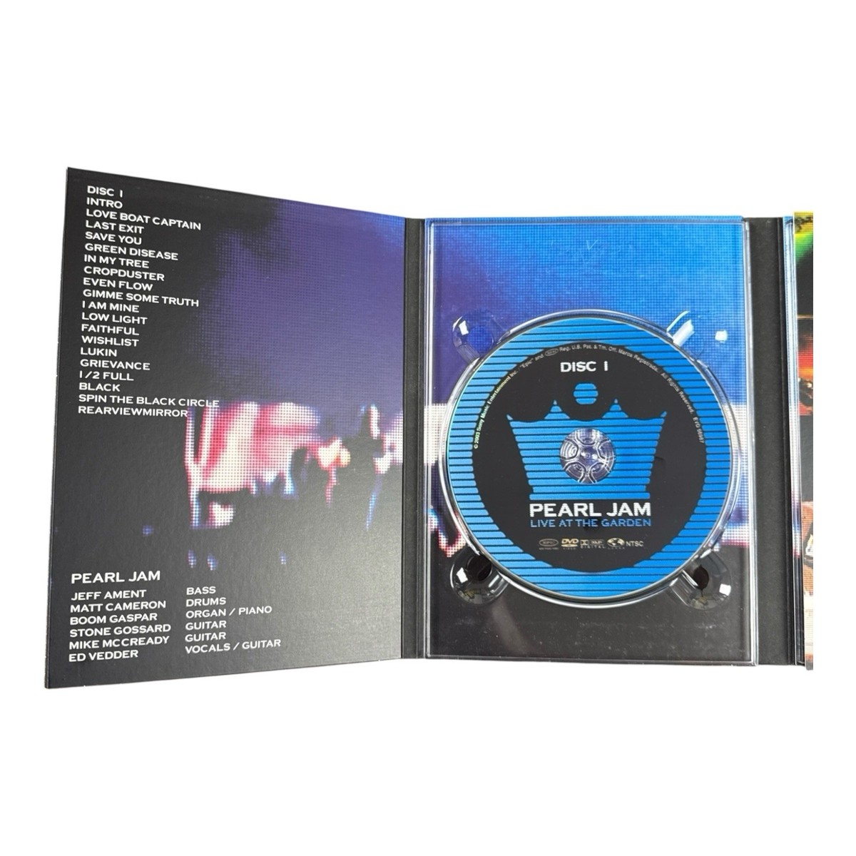 Pearl Jam - Live at the Garden (DVD, 2003, 2-Disc Set) | eBay
