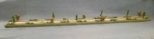 N SCALE 36"  - "SUMMER  SCENE " DISPLAY DIORAMA--  FOR ANY N SCALE TRAINS