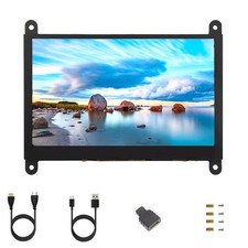 Display LCD  Screen IPS da 5 Pollici, Risoluzione 1024x600, OSD,  Monitor p9416