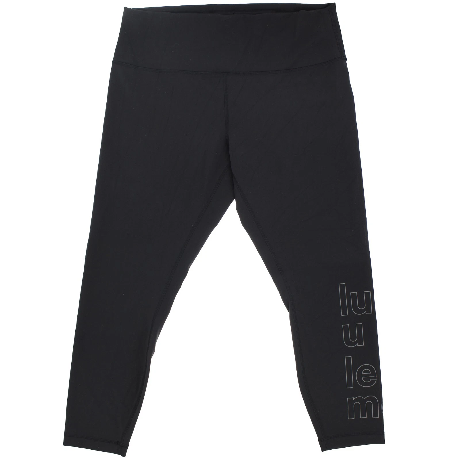 Lululemon Leggings Wunder Train High Rise, Plus Size Everlux, 25 in Black W5DZUS