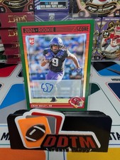 Emani Bailey 2024 Score Green Auto RC KS City Chiefs 394