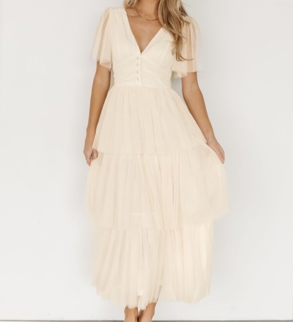 white linen maxi dress Urban Sophistication White Maxi Dress