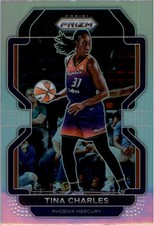 2022 Panini Prizm WNBA Prizms Silver #106 Tina Charles - BSK