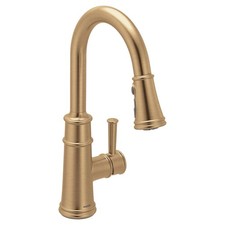 Moen Belfield One-Handle High Arc Pulldown Kitchen Faucet 7260BZG Bronzed Gold