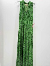 Pre-Owned MICHAEL Michael Kors Green Size Small Maxi Sleeveless Dress