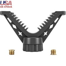 Universal V Yoke Shooting Rest Adapter Stabilizer Tripod Bipod Monopod New