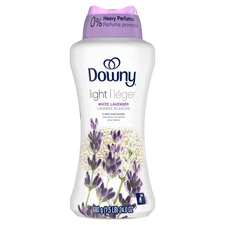 Downy Light Laundry Scent Booster Beads for Washer, White Lavender, 24 oz