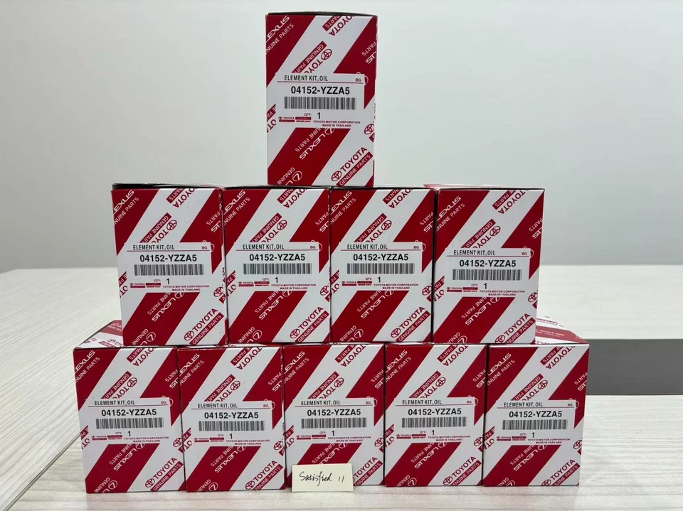 TOYOTA OEM 05-20 4Runner Engine Oil Filter 04152YZZA5 CASE OF (10) - Изображение 2 из 4