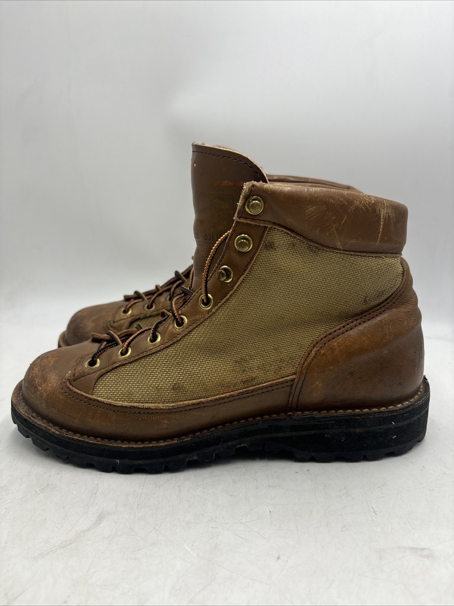 Vintage Danner Light Men's US 8 Brown leather Goretex Hiking Boots
