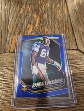 2025 Panini Prizm Black Randall McDaniel Purple /1pp