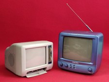 LOT TRAGBARER FERNSEHER VINTAGE RADIO TV FERN...