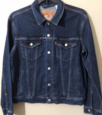 Levi's Men s Denim Truck Jean Jacket Blue Sz M New * USA Customers Only