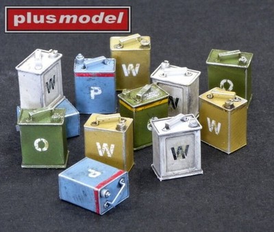 Plus Model DP3004 - 1/35 British canisters POW - Neu