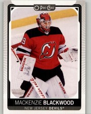 2021-22 O-Pee-Chee Mackenzie Blackwood #374 New Jersey Devils