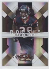 2009 Donruss Threads Rookie Century Proof Gold 38/50 Glover Quin #141 0b5