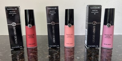 Giorgio Armani Luminous Silk Cheek Tint, Various Colors, New, $39 Value