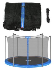 12FT Trampoline Replacement Safety Enclosure Net Weather-Resistant