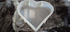 Large Heart Resin Mould Deep Silicone Flower Preservation Resin Casting 