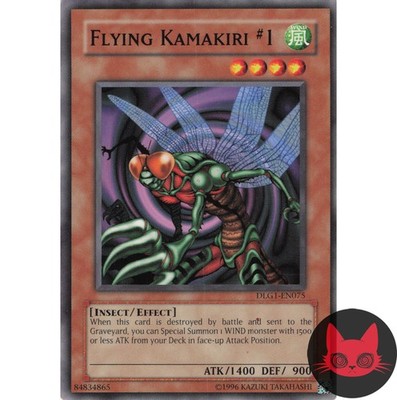 Yugioh Fliegende Kamakiri #1 DLG1-DE075 Common NM