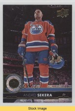 2017-18 Upper Deck Gold Rainbow Foil Andrej Sekera #73 READ 0e3