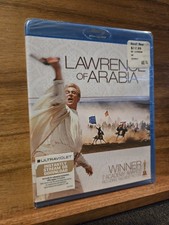 Lawrence of Arabia Blu-ray, 1962 Film Alec Guinness - NEW SEALED
