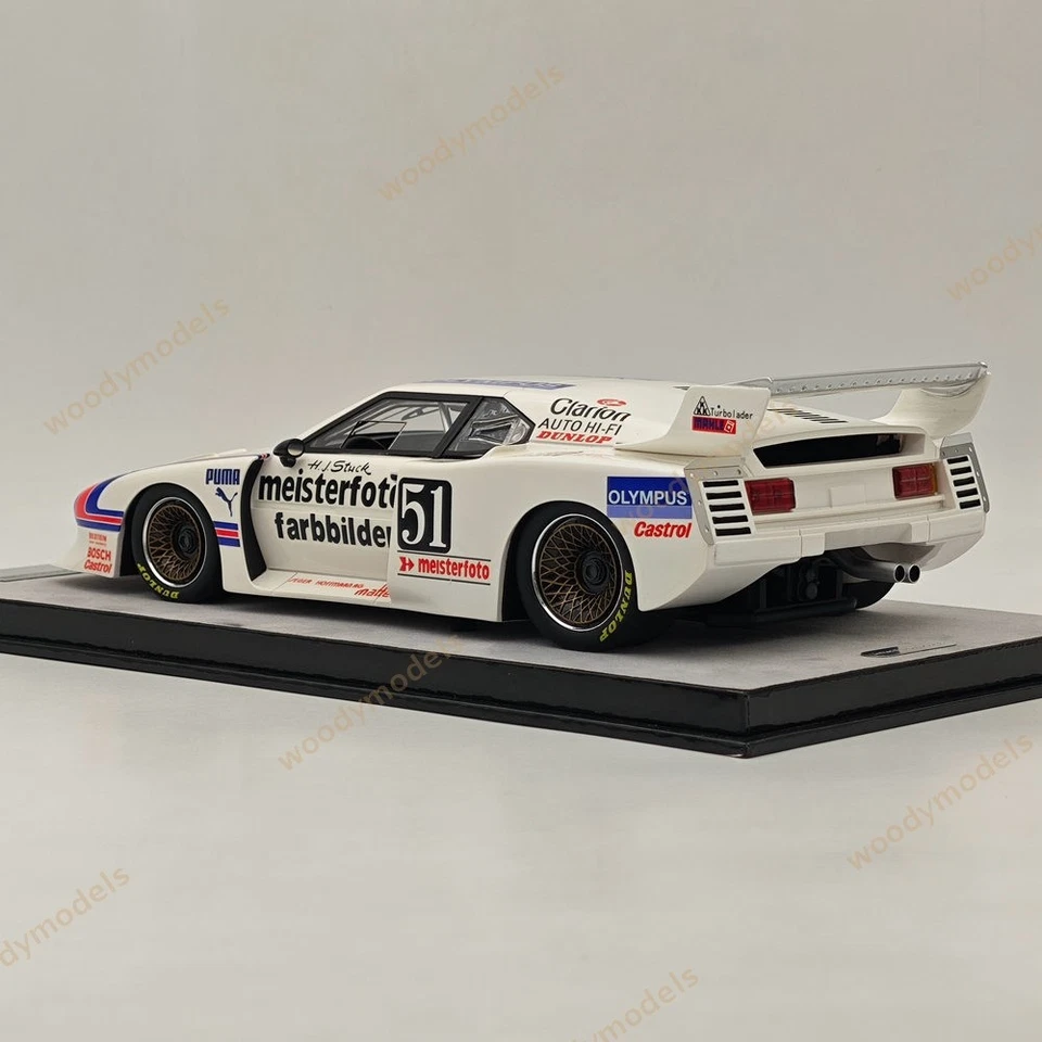 Tecnomodel 1:18 BMW M1 Turbo DRM Nurburgring 1981 #51 Resin Model Car Limited - Image 4 of 4