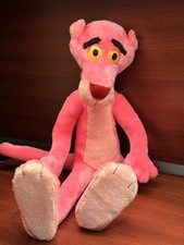 Pink Panther Mighty Star 1992 Plush Vintage 24 Stuffed Animal Rare