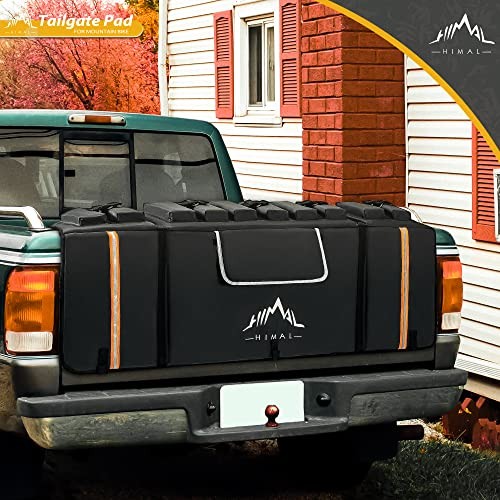 Tailgate Pad Pro for Mountain Bike, Tailgate Bike Pads Up to 5 Off-Road 
