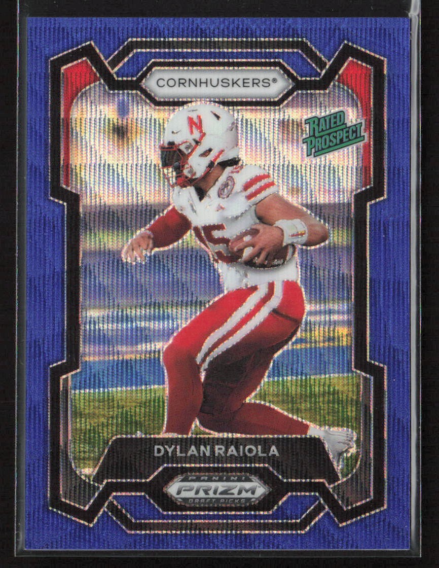 Dylan Raiola 2024 Panini Prizm Draft Picks #194 Blue Wave /249