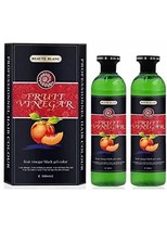 Aravli BEAUTE BLANC Fruit Vinegar Gel Dye Color Natural Black Color 500ml x 2 