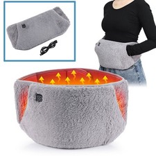 Electric Heating Pad Waist Belt for Period Pain, Back Pain & Cramps Hand Warmer