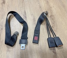 VW Golf MK1 GTI Cabrio Convertible Rear Middle seat Lap belt Latch 161857739A