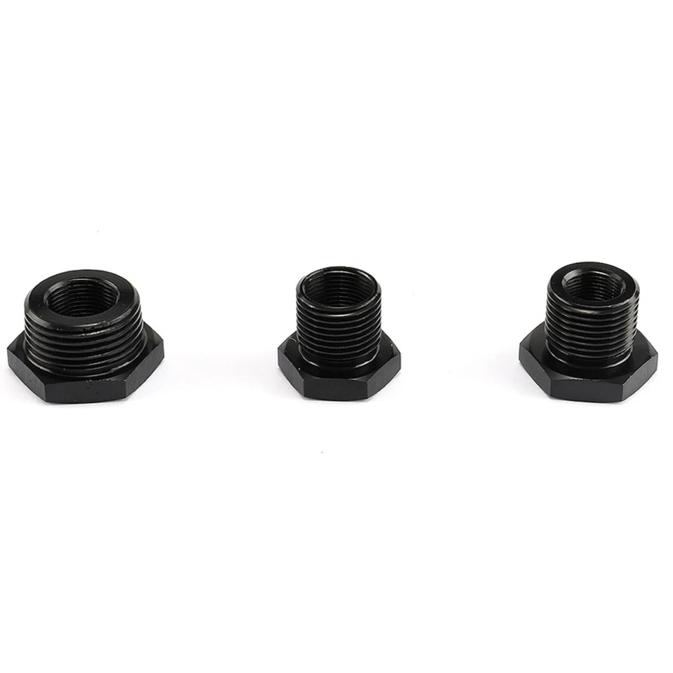 3Pcs 1/2-28 to 3/4-16,13/16-16, 3/4NPT Automotive Threaded Oil Filter Adapter N - Image 4 of 4