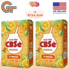 CBSé Yerba Mate Orange Flavor – Loose Leaf Yerba Mate Tea,  2 Pack (500 g Each)