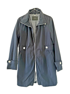 TAIFUN Navy Blue Lightweight Coat - EU 38 / UK 12 - Excellent Condition