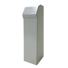 Fine/Line 30 2 In. Right End Cap Non-Hinged for Baseboard Heaters in Nu White