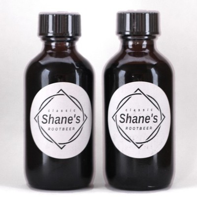 Shane's Classic ROOTBEER EXTRACT Concentrate Makes 6 Gallons Root Beer 2X bottle