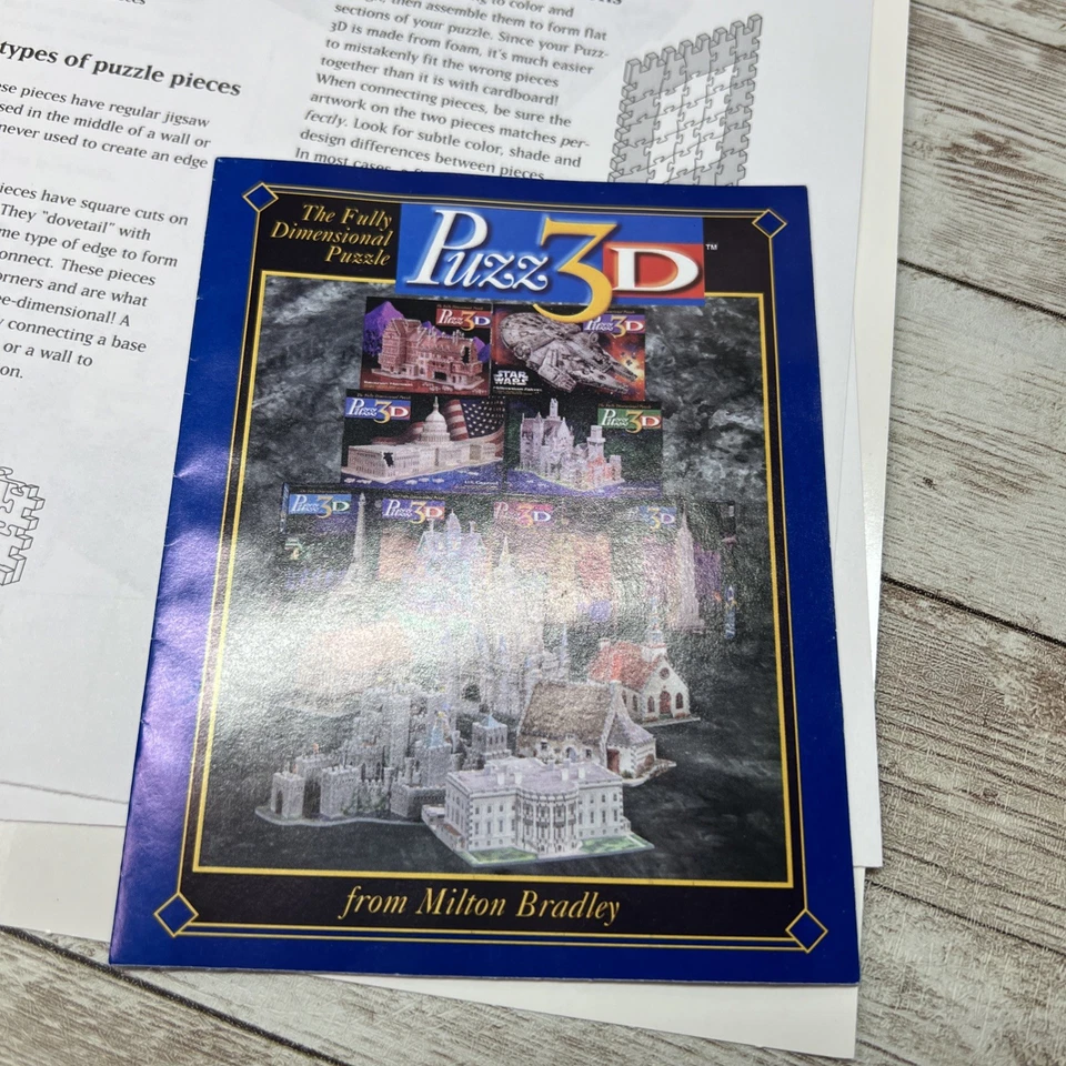 Puzzle 3D Puzz3D U.S.Capitol - 718 Piezas Diseño Realista Contado - ¡Completo! Foto 4 de 4