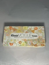 Vintage 1983 Box of 60 Kleenex Vogue Tissues - Floral / NWF Mallard Box - Sealed