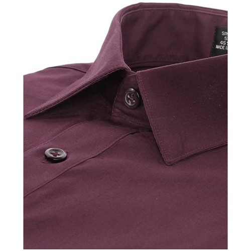 Marquis Men's Long Sleeve SLIM FIT Dress Shirt - Picture 3 of 66