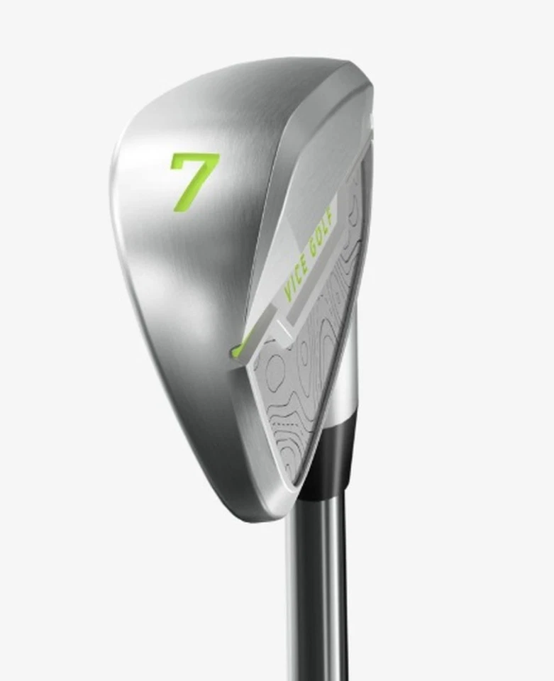 Vice Golf VGI02 Lime Iron Set 5-PW+AW (Steel KBS Tour, Regular) 2025 NEW - Image 4 of 4