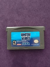 Gunstar Super Heroes (Nintendo Game Boy Advance, 2005) Authentic