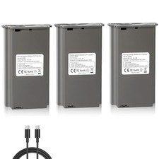 3 Pack 6000mAh 7.2V Battery for TACTACAM Reveal Camera Recharge Lithium Lipo