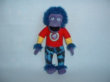 ZINGZILLAS 9" ZAK THE GORILLA MONKEY Cuddly Soft Plush Toy (BBC TV SERIES/VIVID)