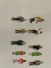 30pcs Different Poses Model Train O Scale 1:43 Standing Painted Figures People