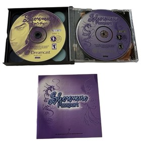 Shenmue (SEGA DREAMCAST) Original 4 Discs With Manual And Passport  Complete
