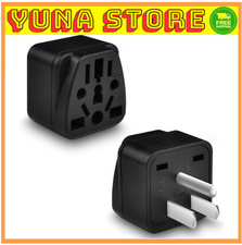 European to US Plug Adapter, 2 Pack UK to US Plug Adapter, Universal to American
