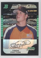 2005 Bowman Draft Chrome Refractor Troy Patton #BDP163 0m8