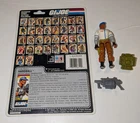 GI Joe 1987 Hardball Figure Hasbro W/ File Card Backpack & Gun