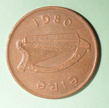 1980 Ireland 2 Pence - Inv# Z-442